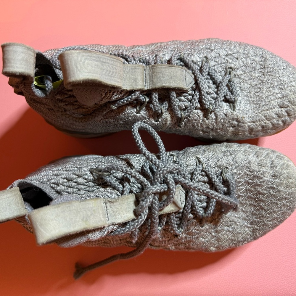 Nike Kids Gray High-Top Sneakers - Picture 3 of 5